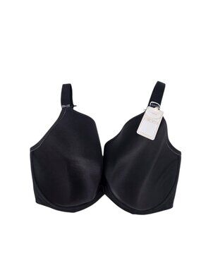 Elomi Bijou Molded Cup Bra, Black, Full Cup, Large Bust, Underwired, Size 36K